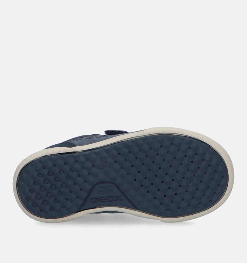 Geox Poseido Chaussures à velcro en Noir pour garçons (330066) - pour semelles orthopédiques