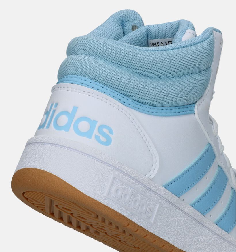 adidas Hoops 3.0 Mid Witte Sneakers voor dames (329412) - geschikt voor steunzolen