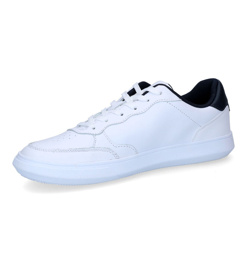 Tommy Hilfiger Essential Leather Cupsole Evo Baskets en Blanc pour hommes (300640) - pour semelles orthopédiques