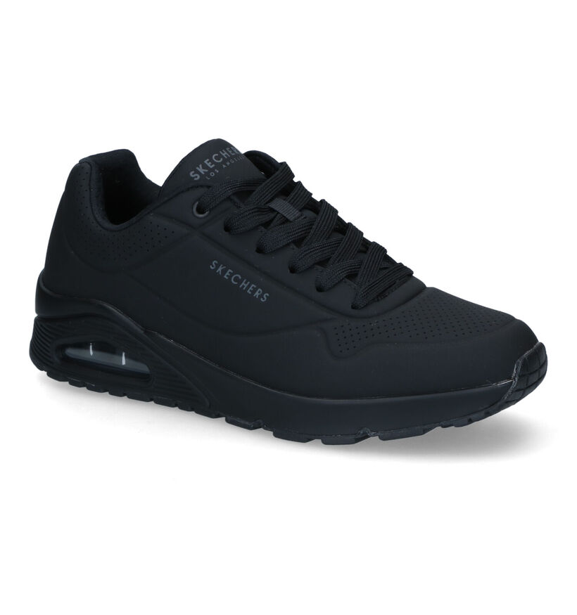 Skechers Uno Stand On Air Baskets en Noir pour hommes (350318) - pour semelles orthopédiques