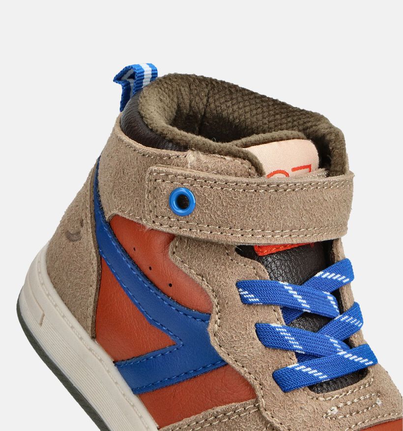 SJ Chaussures hautes en Marron pour filles, garçons (363173) - pour semelles orthopédiques