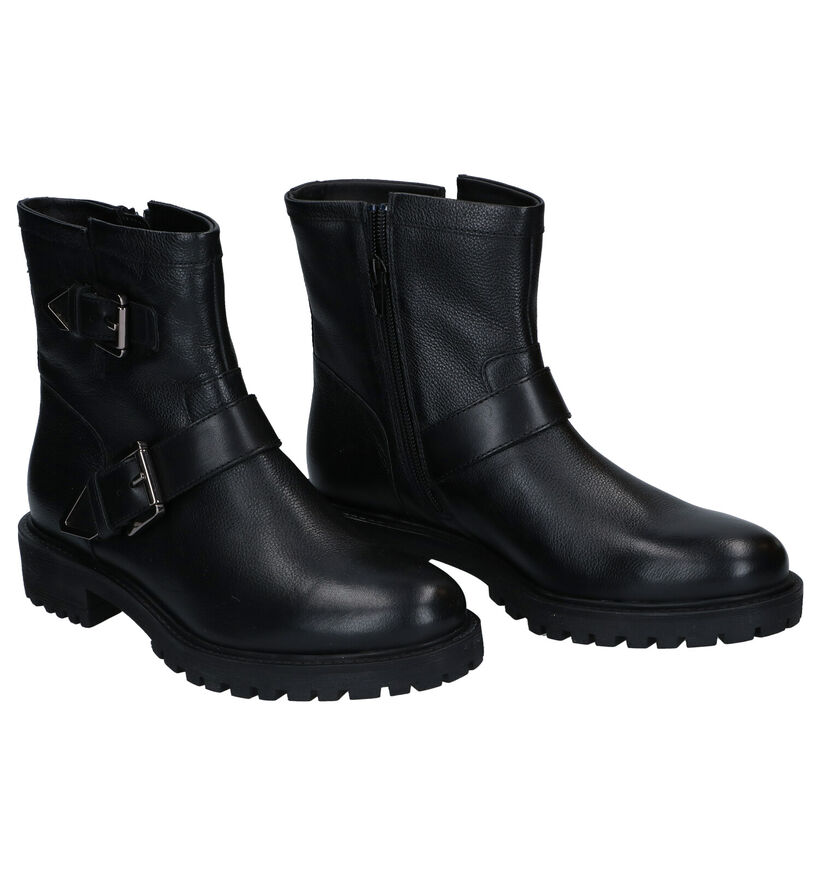 Geox Bottines motardes en Noir pour femmes (301059)