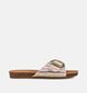 Mustang Nu-pieds plates en Brun pour femmes (372118)
