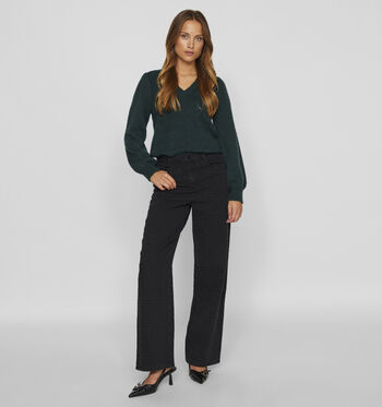 Vila Jeans Noir