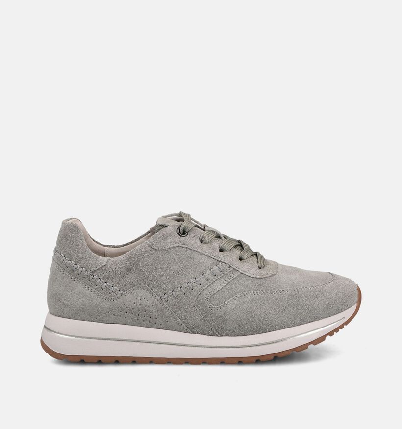 Gabor Lichtgroene Sneakers voor dames (368361) - geschikt voor steunzolen