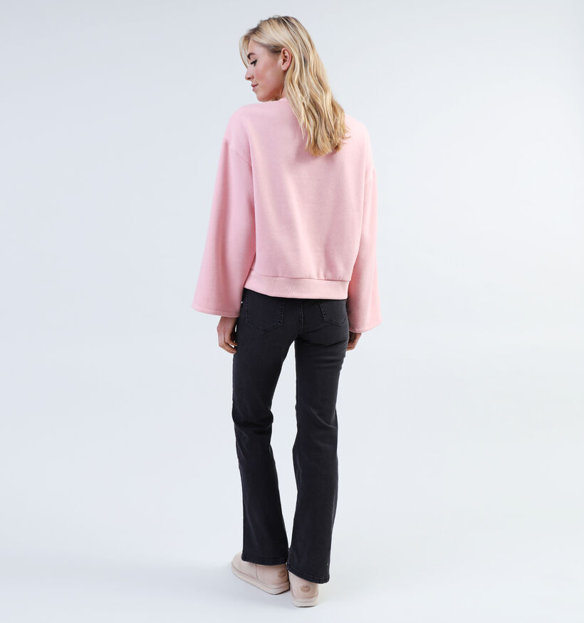 Vila Teks Sweatshirt en Rose pour femmes (338511)