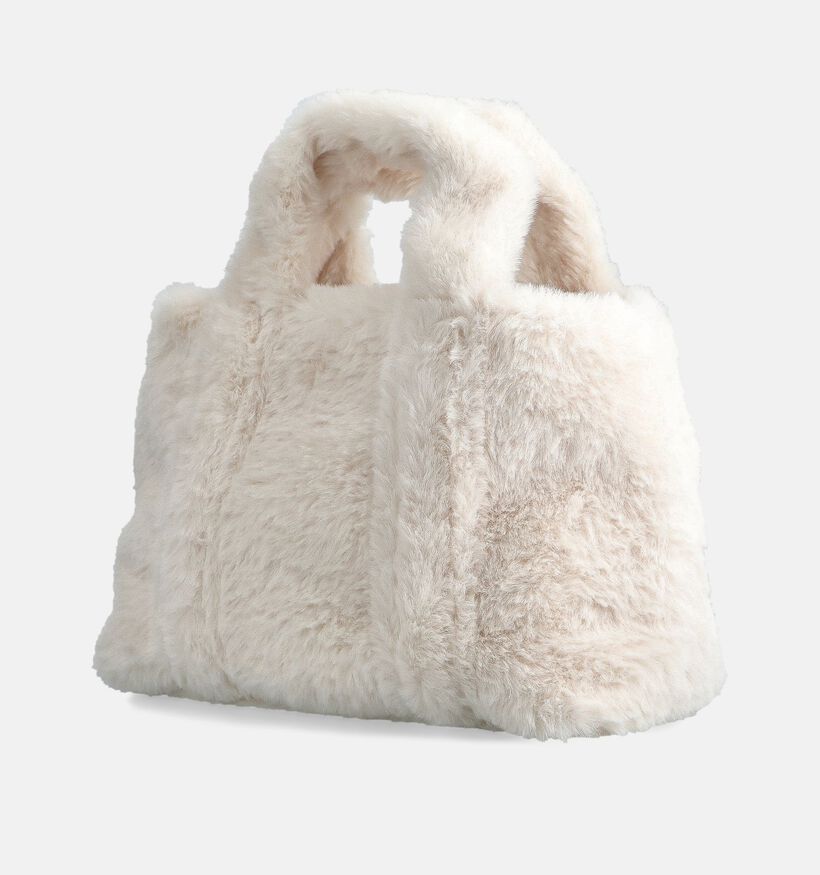 Signatur Seros Ecru Handtas Fluffy voor dames (365063)