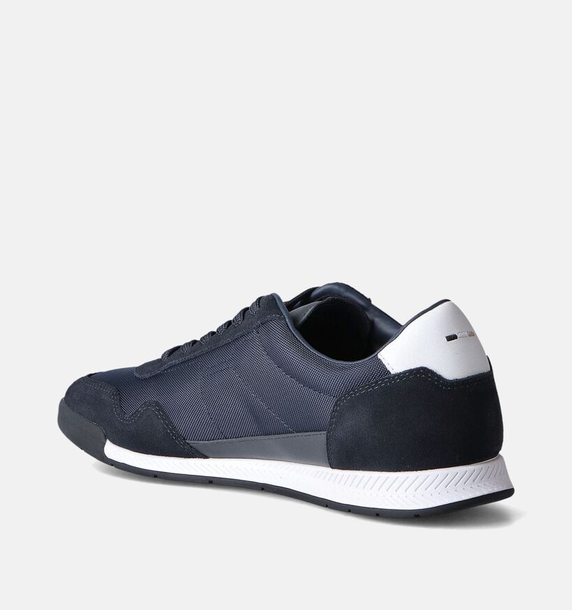 BOSS Titanium Blauwe Veterschoenen voor heren (349957) - geschikt voor steunzolen