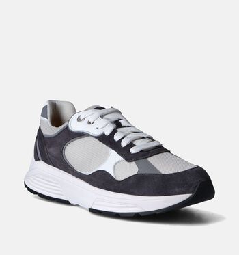 Xsensible Stretchwalker Sneakers Taupe/Blauw