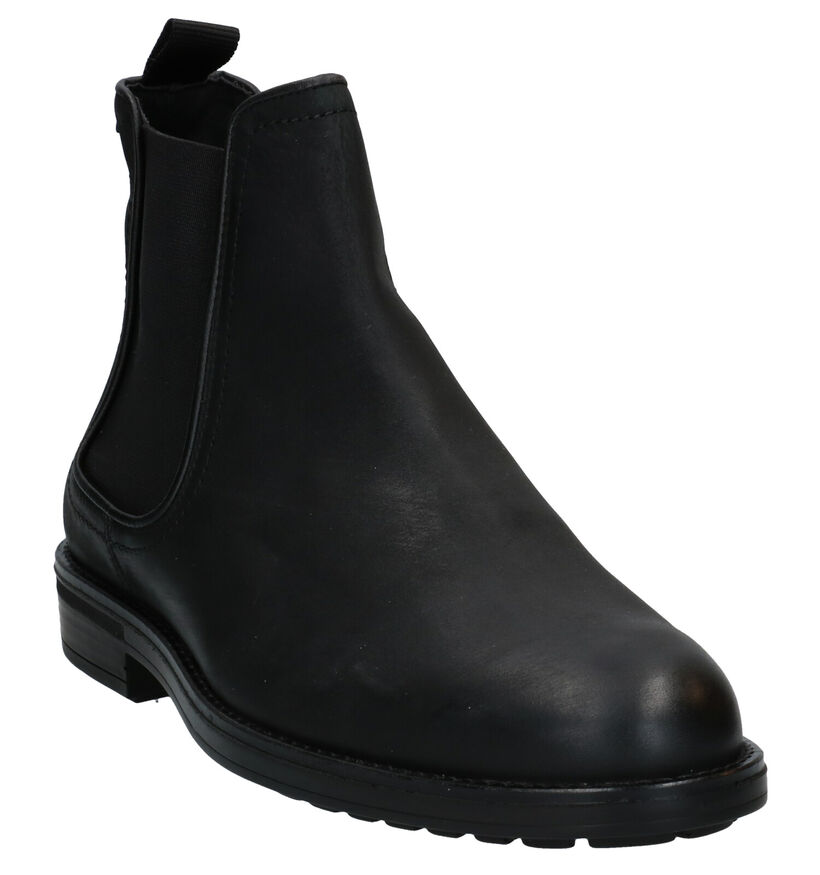 Bullboxer Zwarte Chelsea Boots in leer (281791)