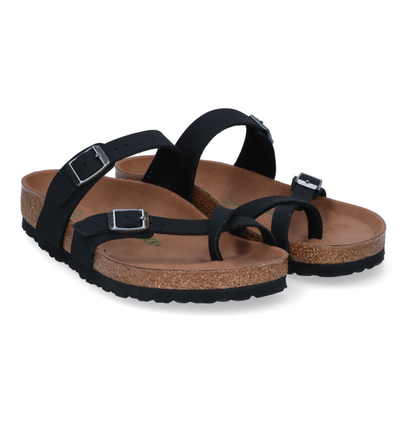 Birkenstock Mayari Zwarte Teenslippers voor dames (338056)