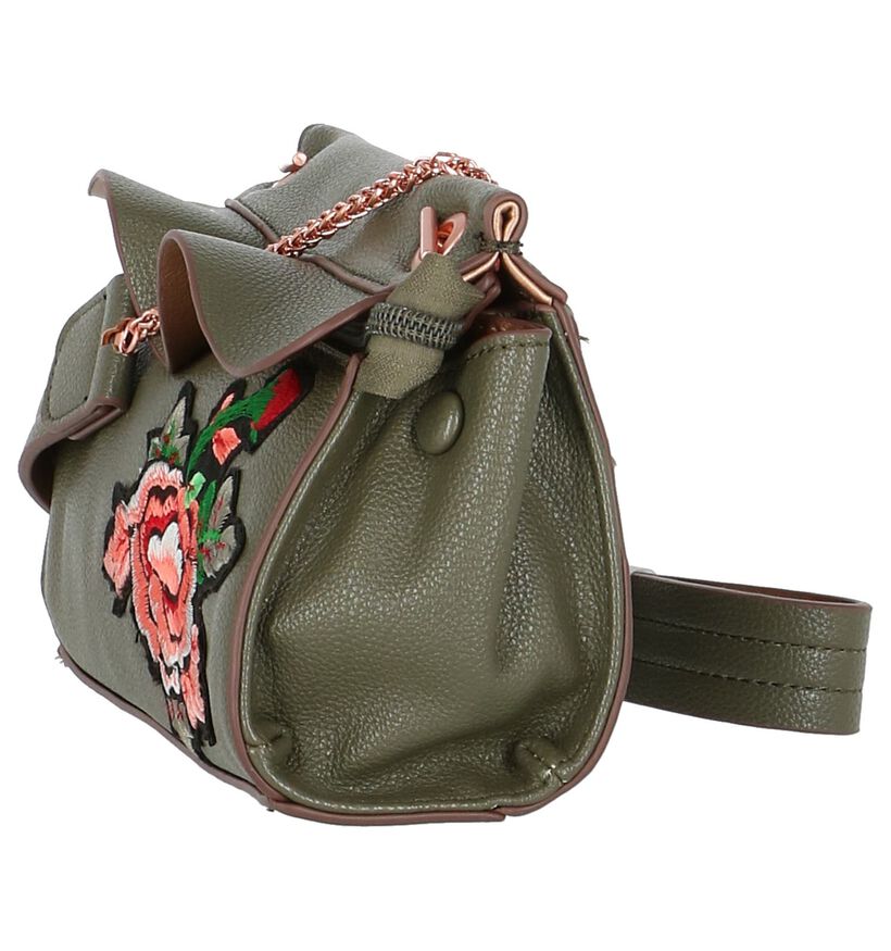 Nica Sacs à bandoulière en Vert kaki en simili cuir (203820)