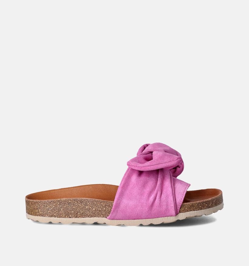 Verbenas Roxy Nu-pieds plates en Rose pour femmes (357410)