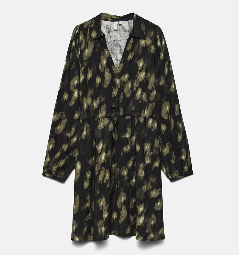 Vero Moda Curve Lanini Robe mi-longues en Noir pour femmes (378130)