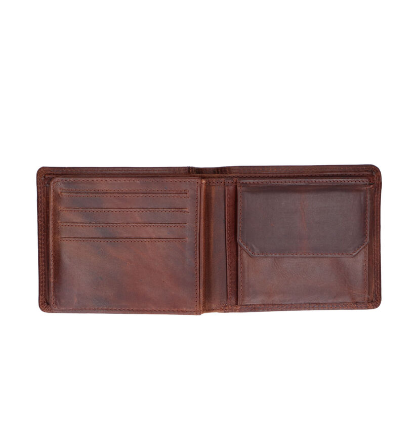 Maverick Portefeuille en Brun pour hommes (358810)
