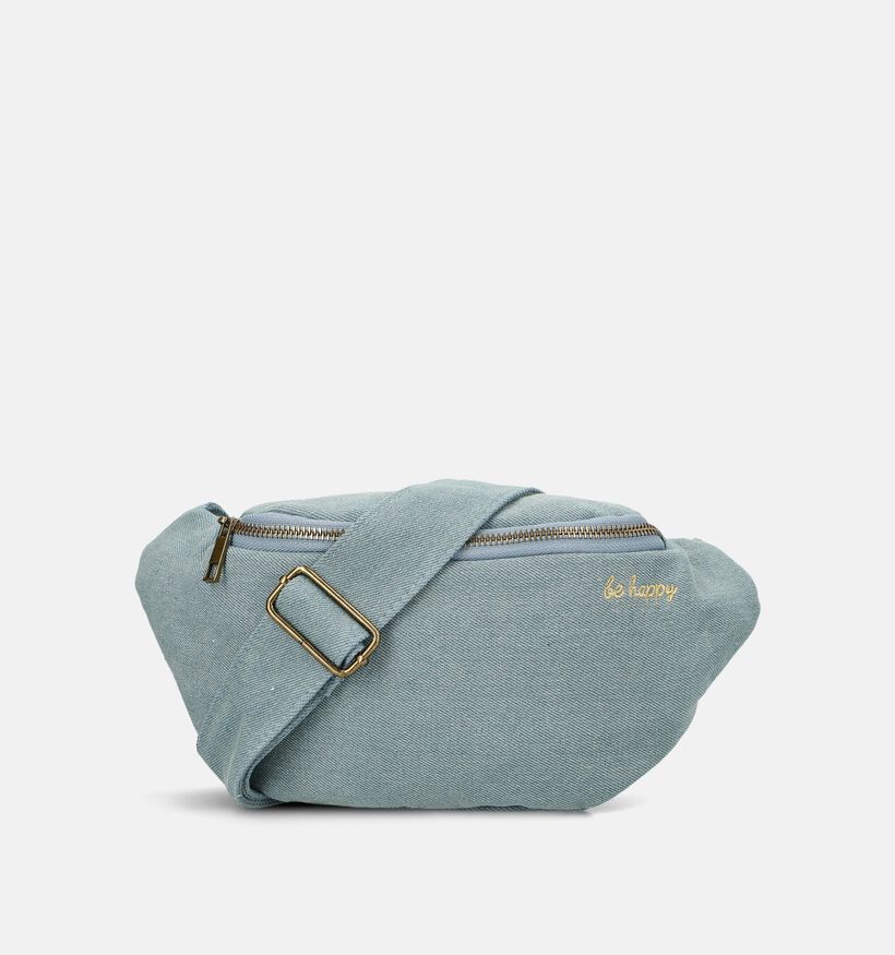 Pieces Salome Denim Blauwe Crossbodytas voor dames (367123)