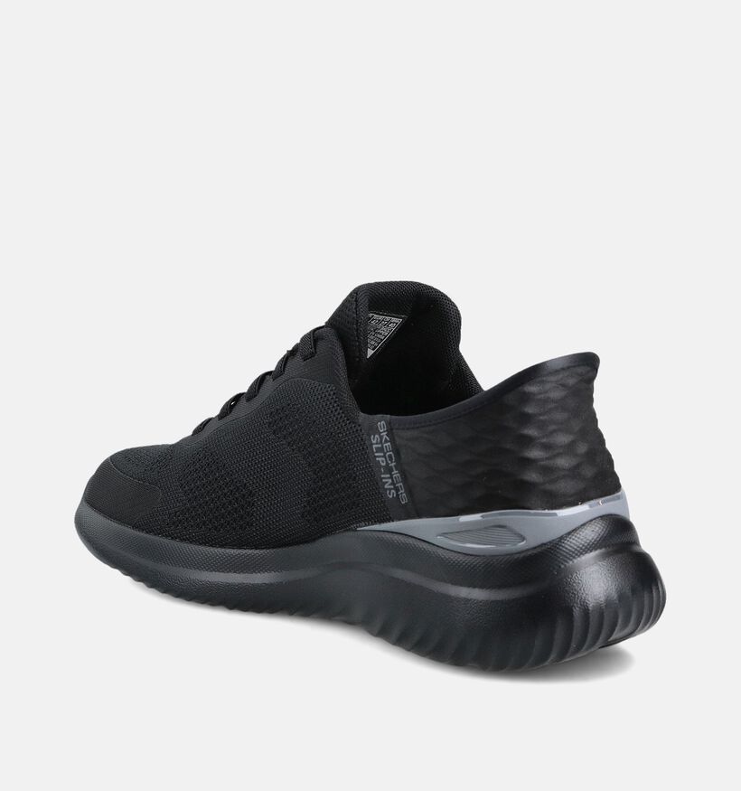 Skechers Bounder 2.0 Silco Zwarte Sneakers voor heren (366502)