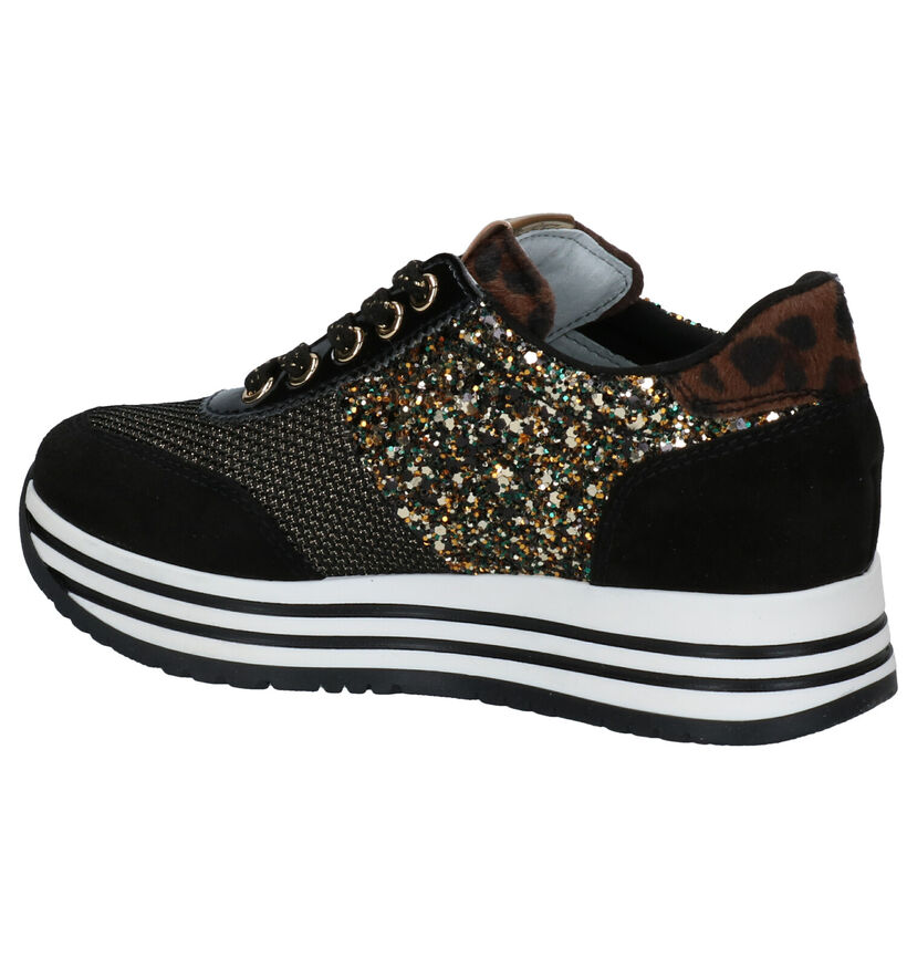 NeroGiardini Baskets basses en Noir en daim (297740)