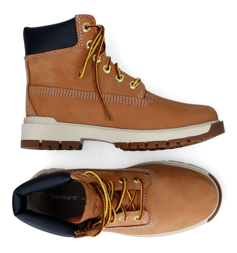 Timberland Tree Vault 6Inch Naturel Boots voor jongens (313064) - geschikt voor steunzolen