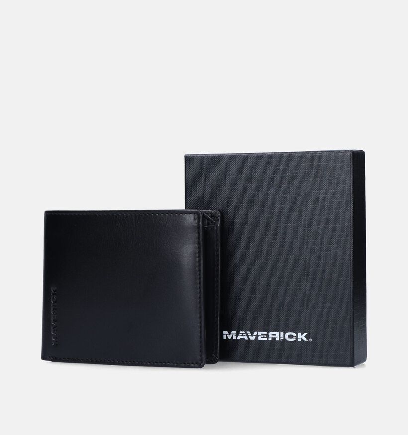 Maverick Portefeuille en Noir pour hommes (341266)