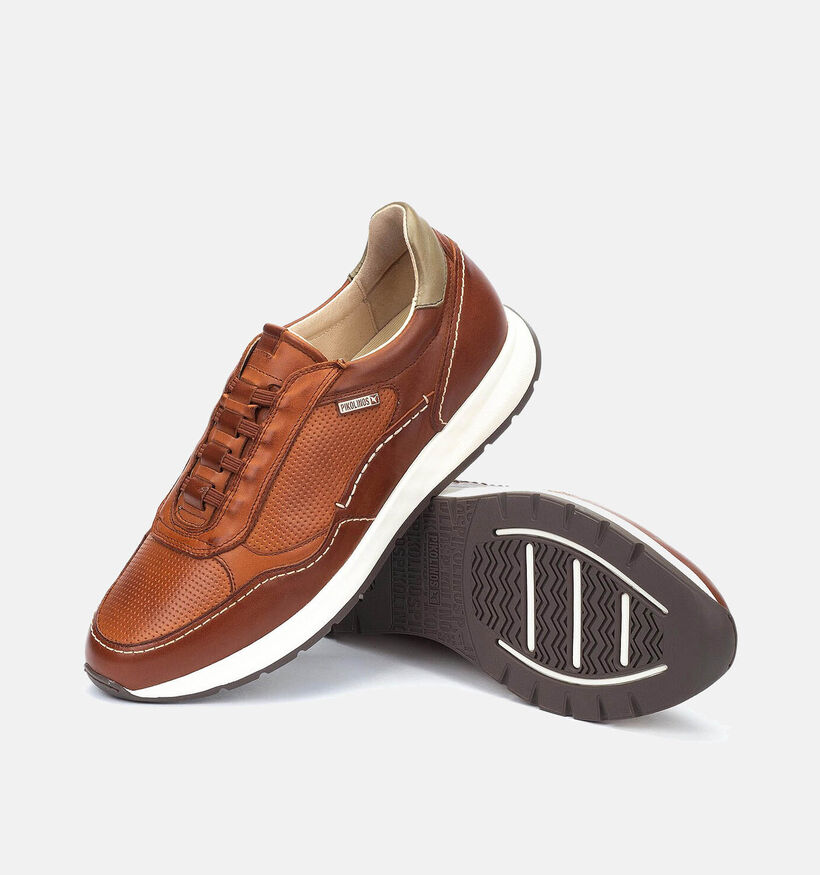 Pikolinos Getafe Chaussures sans lacets en Cognac pour hommes (355439) - pour semelles orthopédiques