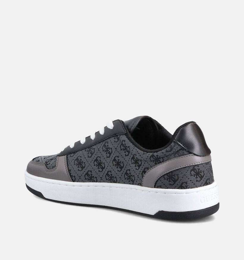 Guess Vadik Zwarte veterschoenen voor heren (366517) - geschikt voor steunzolen