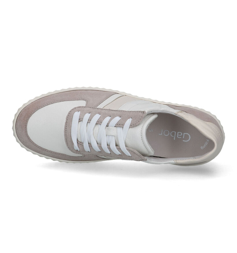 Gabor Best Fitting Baskets en Blanc pour femmes (323423) - pour semelles orthopédiques
