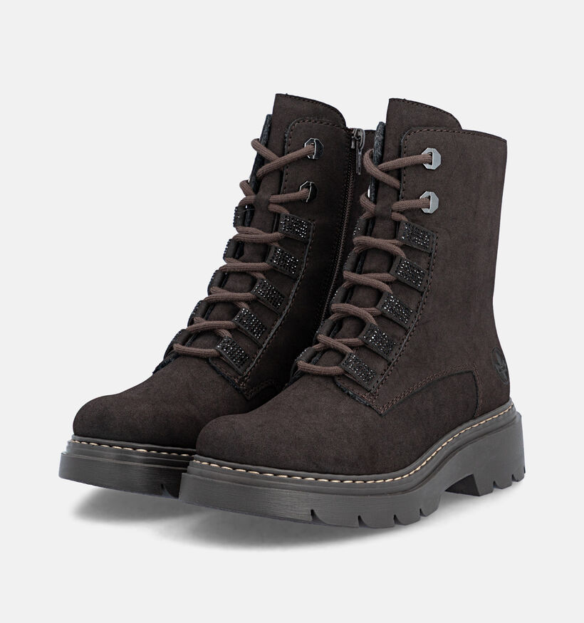 Rieker Antistress Boots en Brun fonc&eacute; pour femmes (377938)
