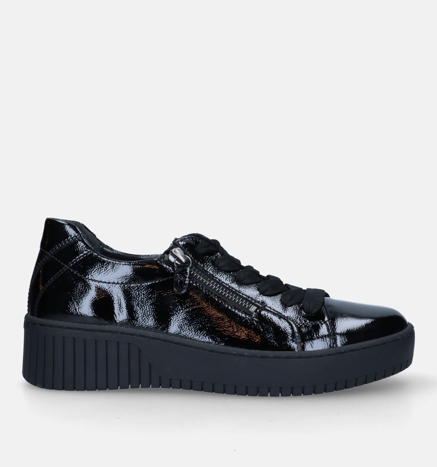 Gabor Best Fitting Zwarte Veterschoenen Dames Lage schoenen Online op TORFS.BE