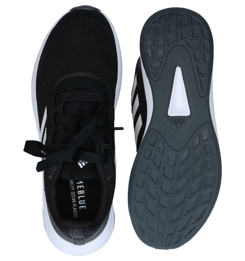 adidas QT Racer Zwarte Sneakers voor dames (290834) - geschikt voor steunzolen