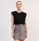 Minus Salli Zwarte T-shirt voor dames (359037)