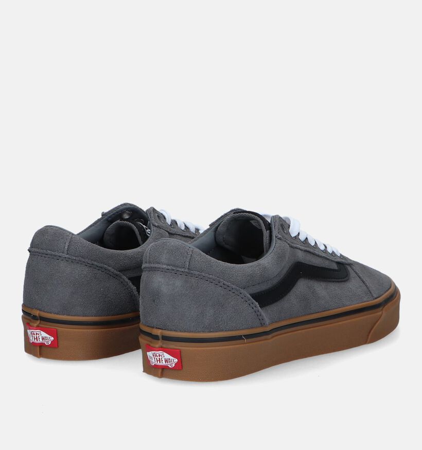 Vans Ward Baskets de skate en Brun pour hommes (328232)