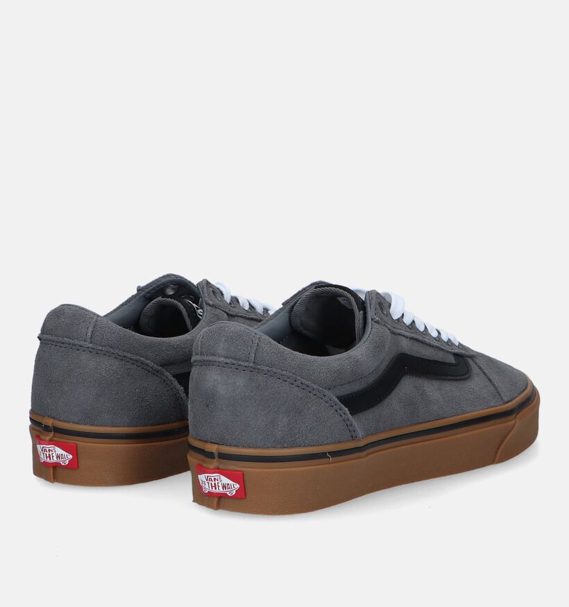 Vans Ward Grijze Skate sneakers voor heren (328148)