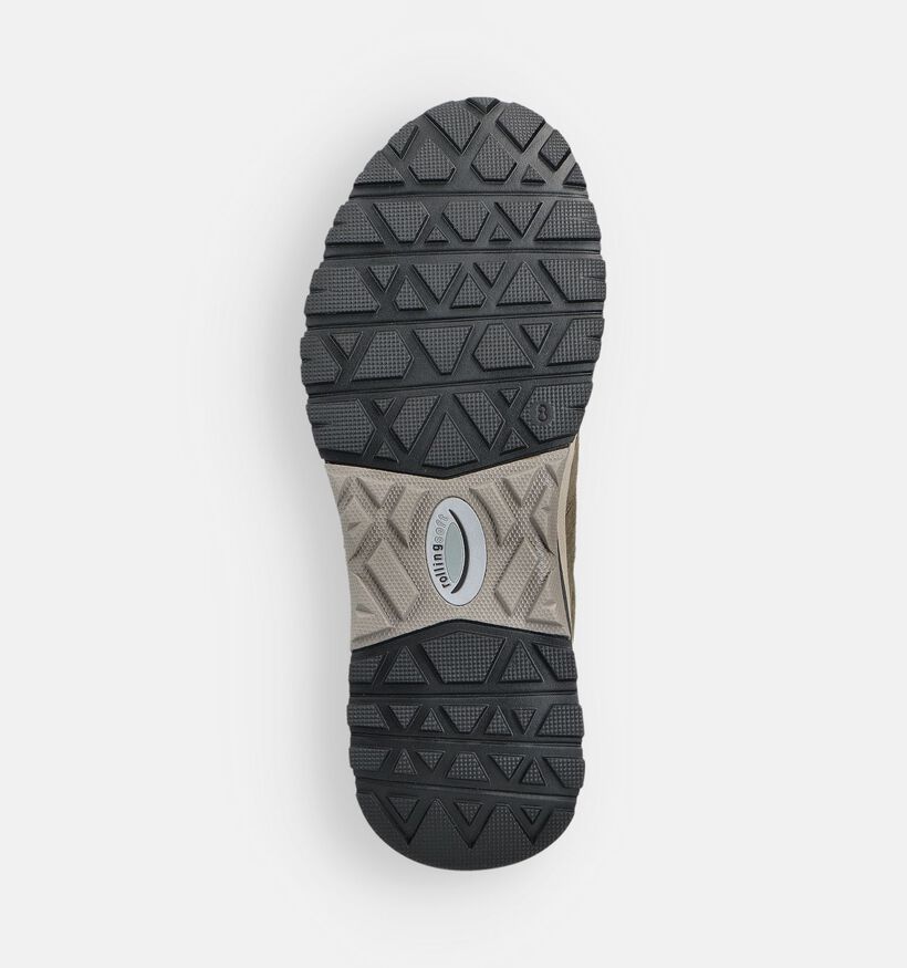 Pius Gabor Groene Lage Schoenen voor heren (363667) - geschikt voor steunzolen