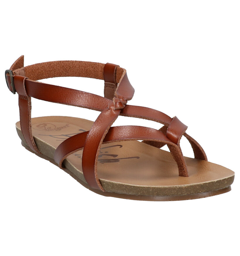 Blowfish Malibu Granola Vegan Zwarte Sandalen in kunstleer (288916)