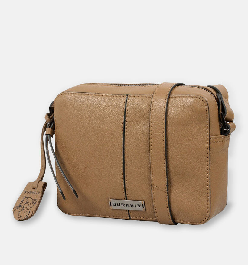 Burkely Sac porté croisé en Taupe pour femmes (333344)