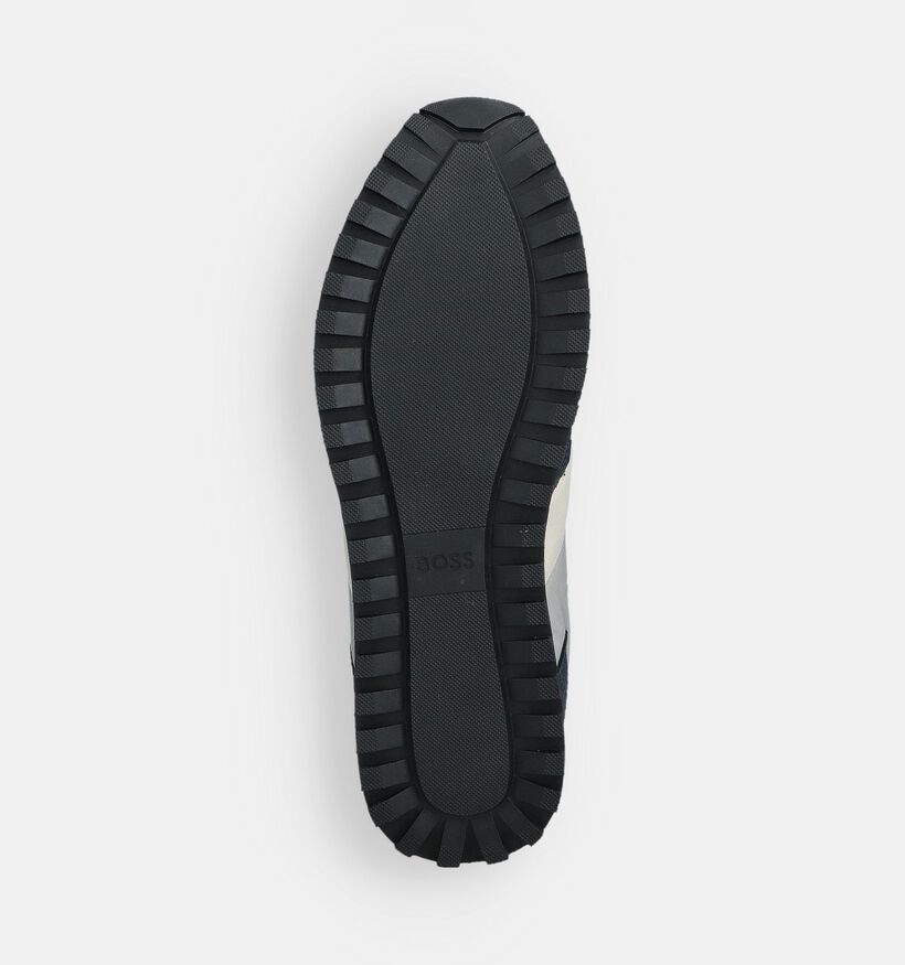BOSS Witte Veterschoenen voor heren (359092) - geschikt voor steunzolen