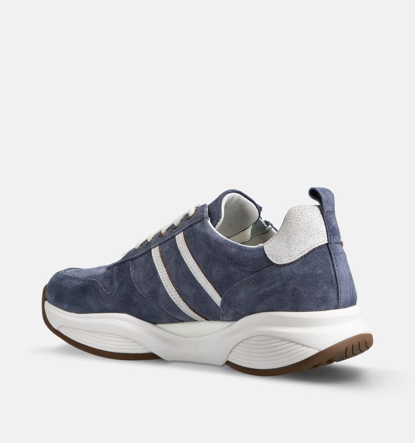 Xsensible Stretchwalker Blauwe Sneakers voor heren (373625) - geschikt voor steunzolen