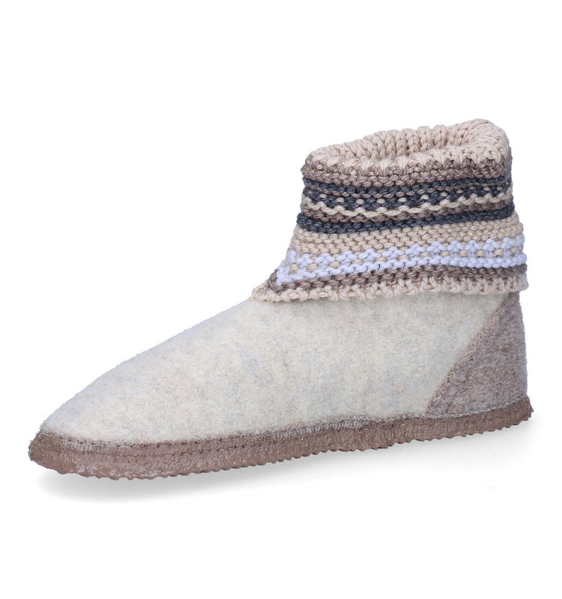 Giesswein Kiel Blauwe Hoge pantoffels voor dames (349152)