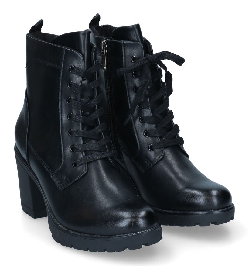 Marco Tozzi Bottines à lacets en Beige foncé pour femmes (312953)