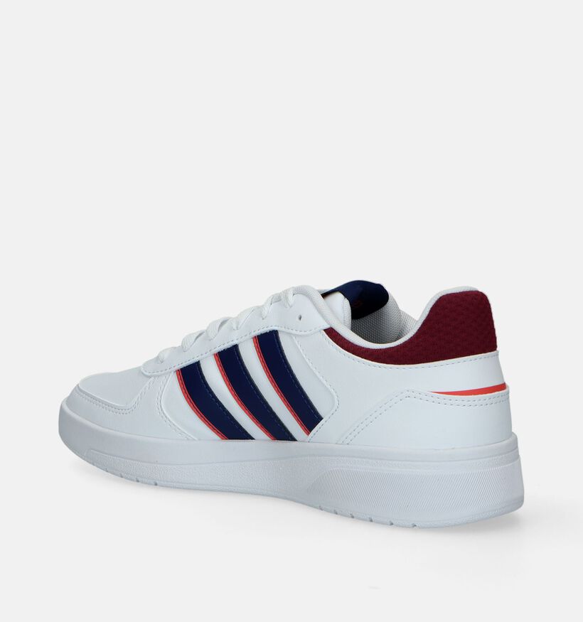 adidas Courtbeat Baskets en Blanc pour garçons, hommes (341464)