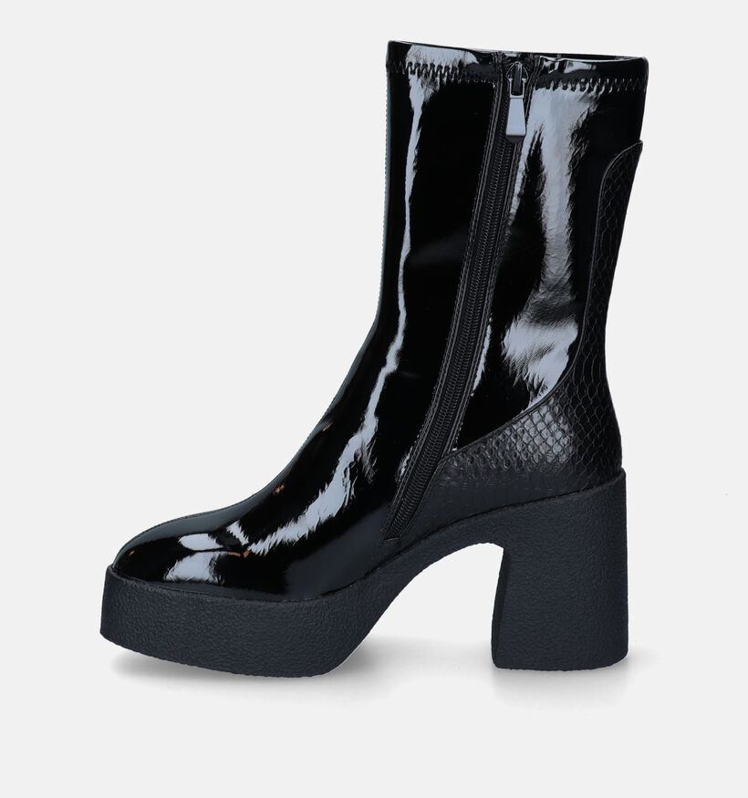 Noa Harmon Bottines à talons en Noir pour femmes (333384)