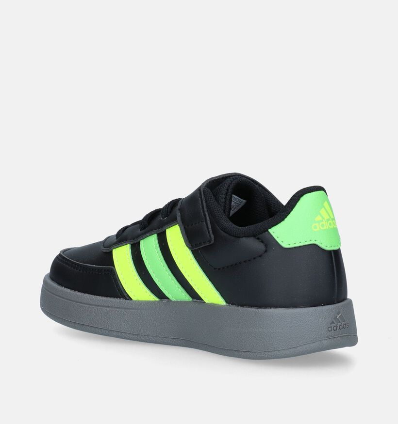 adidas Breaknet 2.0 EL K Zwarte Sneakers voor jongens (341649)