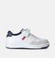 Levi's Kingdom Chaussures à scratch en Blanc pour garçons (354194)