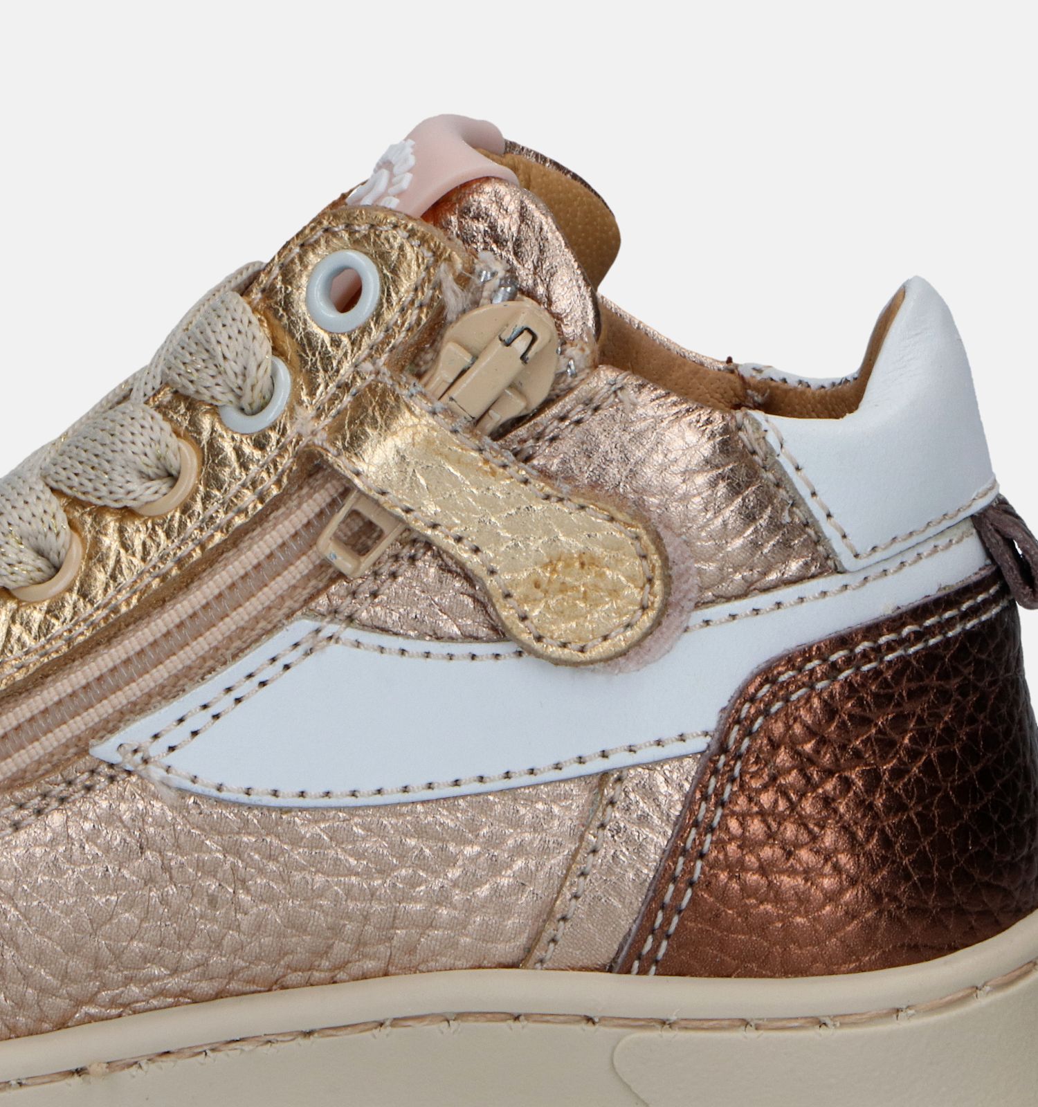 STONES and BONES Rivet Rose gold Bottines | Meisjes Hoge schoenen | Online  op TORFS.BE