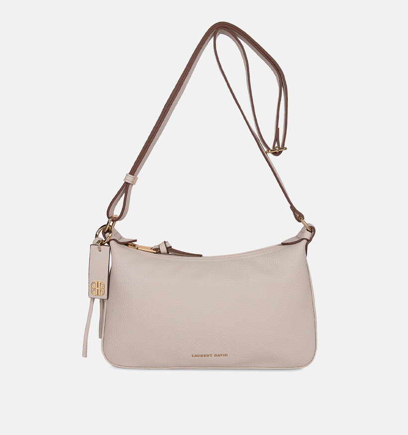 Laurent David Sac port&eacute; crois&eacute; en Beige pour femmes (374010)