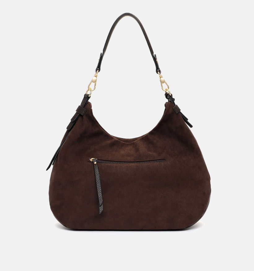 Tamaris Mareike Donkerbruine Schoudertas voor dames (378715)