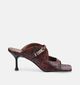 March23 Raven Nu-pieds en Brun fonc&eacute; pour femmes (381036)