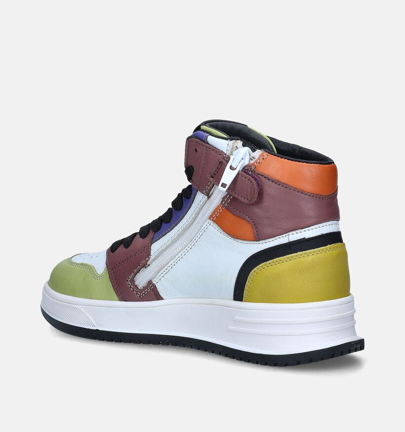 Hip Witte Hoge sneakers voor meisjes (348045) - geschikt voor steunzolen