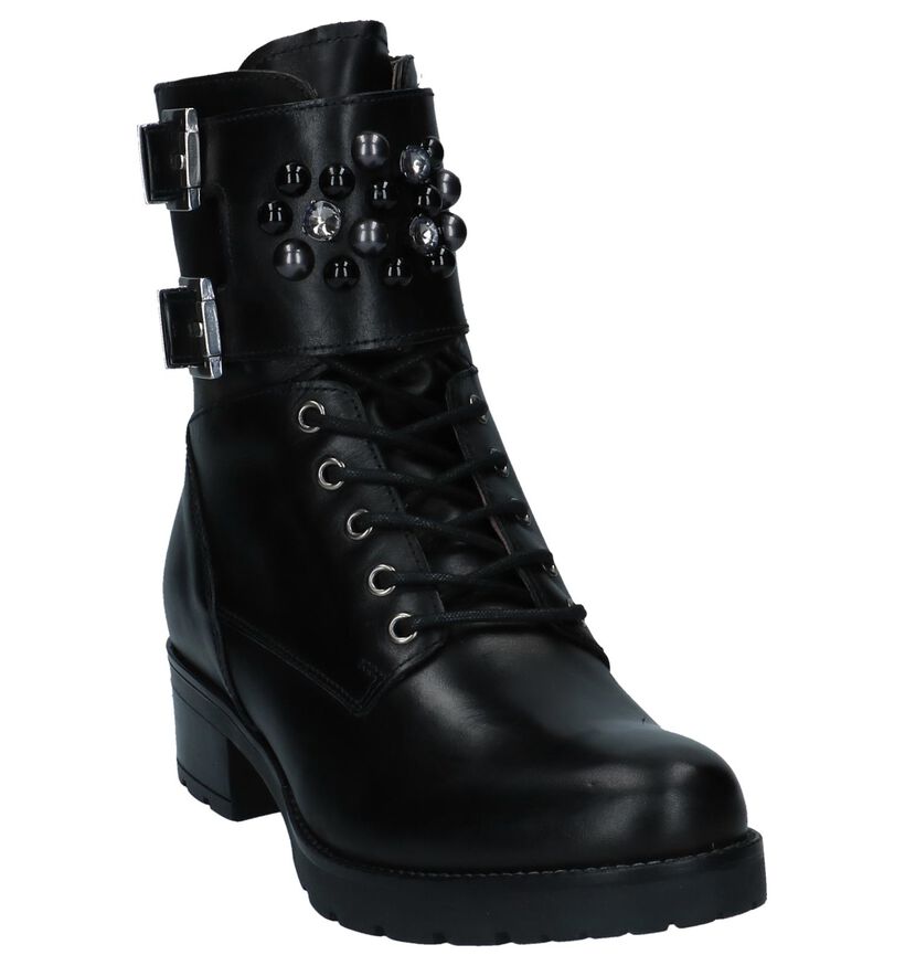 NeroGiardini Bottines en Noir en cuir (226512)